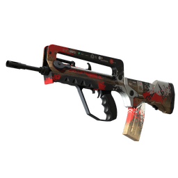 StatTrak™ FAMAS | Roll Cage (Minimal Wear)