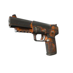 Five-SeveN | Orange Peel (Battle-Scarred)