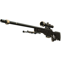 AWP | Black Nile (Well-Worn)