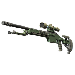 SSG 08 | Green Ceramic (Minimal Wear)