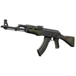 AK-47 | Emerald Pinstripe (Battle-Scarred)