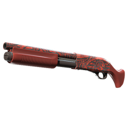 Sawed-Off | Crimson Batik (Minimal Wear)