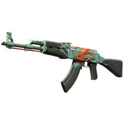StatTrak™ AK-47 | Aquamarine Revenge (Minimal Wear)