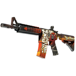 StatTrak™ M4A4 | Hellfire (Minimal Wear)