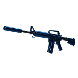 M4A1-S | Blue Phosphor (Minimal Wear)