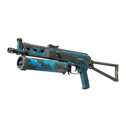 PP-Bizon | Blue Streak (Battle-Scarred)