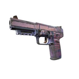 Five-SeveN | Dark Polymer (Battle-Scarred)