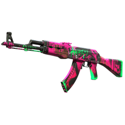 StatTrak™ AK-47 | Neon Revolution (Minimal Wear)