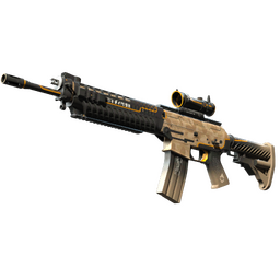 StatTrak™ SG 553 | Triarch (Minimal Wear)