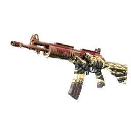 StatTrak™ Galil AR | Crimson Tsunami (Minimal Wear)