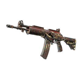StatTrak™ Galil AR | Crimson Tsunami (Battle-Scarred)