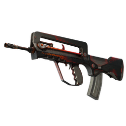 StatTrak™ FAMAS | Valence (Battle-Scarred)