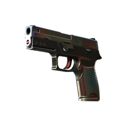 StatTrak™ P250 | Cyber Shell (Well-Worn)