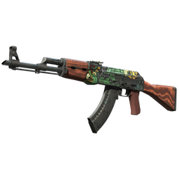 StatTrak™ AK-47 | Fire Serpent (Battle-Scarred)