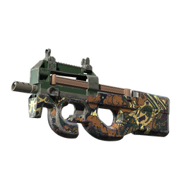 StatTrak™ P90 | Cocoa Rampage (Well-Worn)