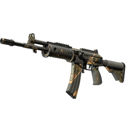 Galil AR | Black Sand (Battle-Scarred)