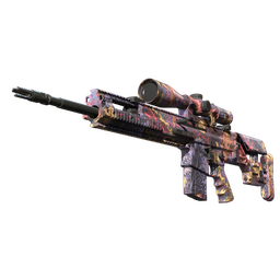 StatTrak™ SCAR-20 | Poultrygeist (Minimal Wear)