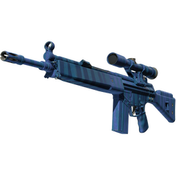 StatTrak™ G3SG1 | Azure Zebra (Minimal Wear)