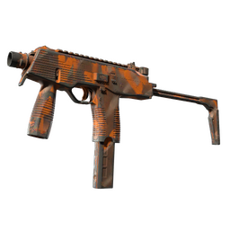 MP9 | Orange Peel (Well-Worn)