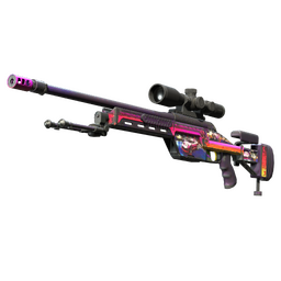 StatTrak™ SSG 08 | Turbo Peek (Well-Worn)