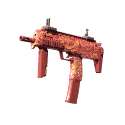 MP7 | Coral Paisley (Minimal Wear)