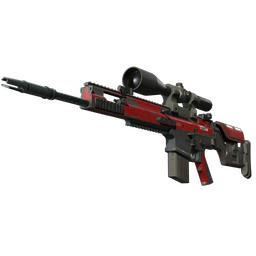 SCAR-20 | Crimson Web (Field-Tested)