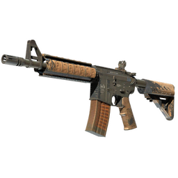 StatTrak™ M4A4 | Poly Mag (Battle-Scarred)