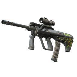 StatTrak™ AUG | Chameleon (Battle-Scarred)