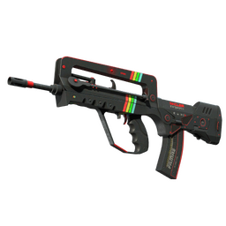 StatTrak™ FAMAS | ZX Spectron (Battle-Scarred)