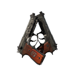 StatTrak™ Dual Berettas | Dualing Dragons (Minimal Wear)