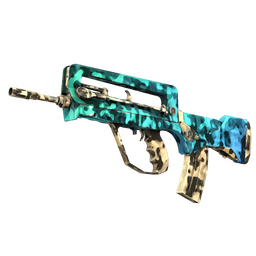 Souvenir FAMAS | Waters of Nephthys (Well-Worn)
