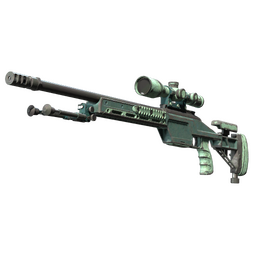 Souvenir SSG 08 | Blue Spruce (Battle-Scarred)