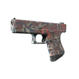 Souvenir Glock-18 | Teal Graf (Minimal Wear)