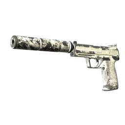 USP-S | Whiteout (Battle-Scarred)