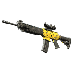 SG 553 | Bulldozer (Battle-Scarred)