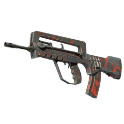 StatTrak™ FAMAS | Survivor Z (Battle-Scarred)