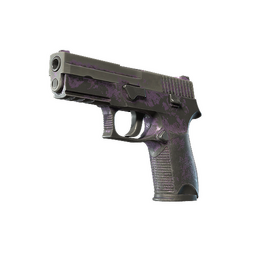 Souvenir P250 | Plum Netting (Battle-Scarred)