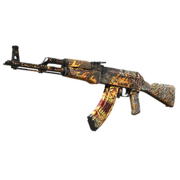 StatTrak™ AK-47 | Searing Rage (Minimal Wear)