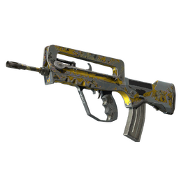 StatTrak™ FAMAS | Neural Net (Battle-Scarred)