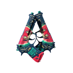 StatTrak™ Dual Berettas | Melondrama (Minimal Wear)