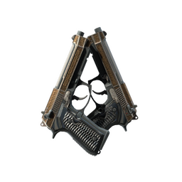 StatTrak™ Dual Berettas | Tread (Minimal Wear)