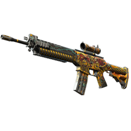 StatTrak™ SG 553 | Colony IV (Field-Tested)