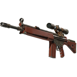 G3SG1 | Red Jasper (Well-Worn)