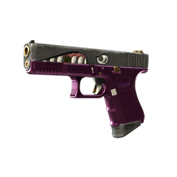 StatTrak™ Glock-18 | Gold Toof (Well-Worn)