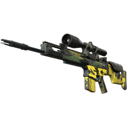 SCAR-20 | Jungle Slipstream (Well-Worn)