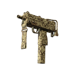 MAC-10 | Sienna Damask (Minimal Wear)
