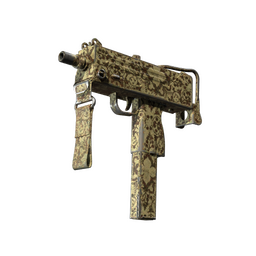 Souvenir MAC-10 | Sienna Damask (Field-Tested)