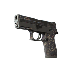 Souvenir P250 | Facility Draft (Battle-Scarred)
