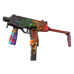 StatTrak™ MP9 | Food Chain (Battle-Scarred)