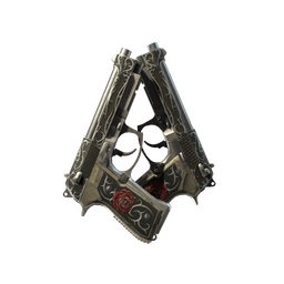 StatTrak™ Dual Berettas | Balance (Battle-Scarred)